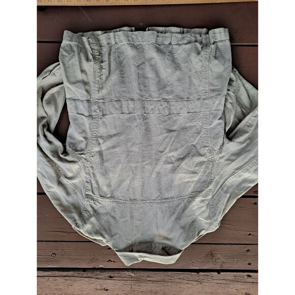 Vintage Jennifer and Grace Womens Jacket Linen Blend Beige Zipper Front Short - Picture 5 of 5